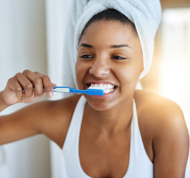 Three steps to a great brushing technique Three steps to a great brushing technique